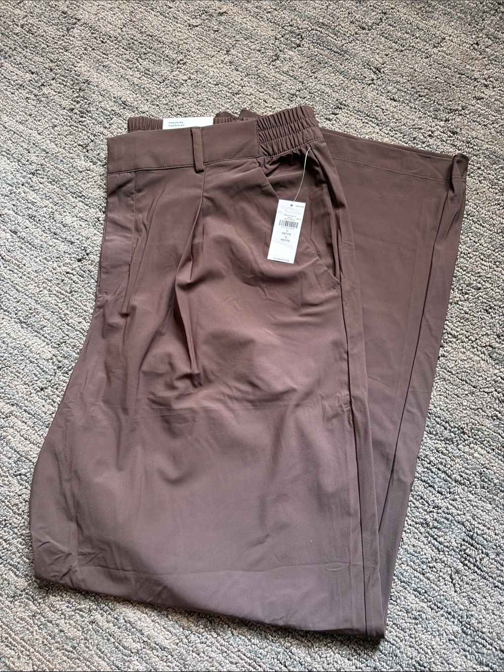 Old Navy High-Waisted SleekTech Trouser Pants